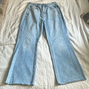 American Eagle Highest Rise 90s Flare Jeans, discontinued, Sz 6 short